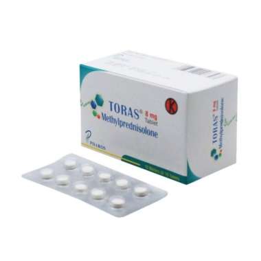 TORAS 8 MG STRIP 10 TABLET