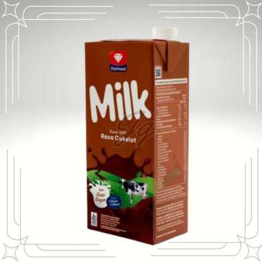 Promo Harga Diamond Milk UHT Chocolate 1000 ml - Blibli