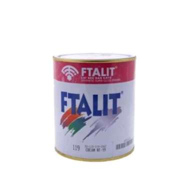 Cat Besi dan Kayu FTALIT 1kg Grass Green