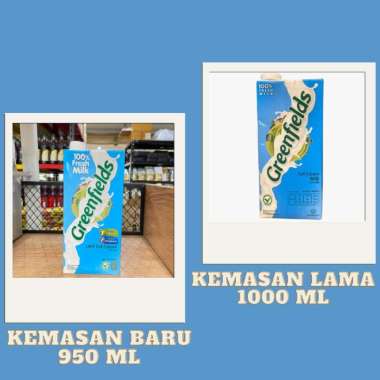 Promo Harga Greenfields UHT Full Cream 1000 ml - Blibli