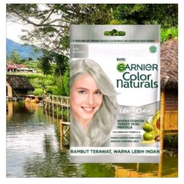 Garnier Colour Naturals - Cat Rambut - Semir / Pewarna Rambut gray Golden Brown