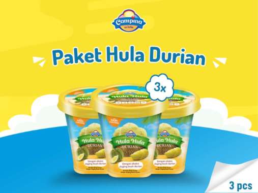 Promo Harga Campina Hula Hula Durian 350 ml - Blibli