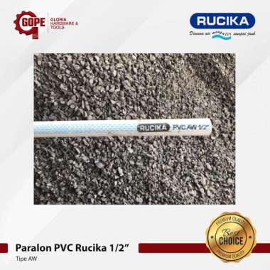 (METERAN) PIPA PARALON PVC RUCIKA WAVIN 1/2"