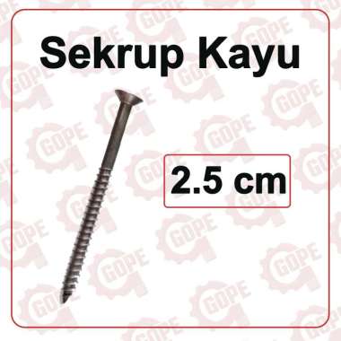 SEKRUP SKRUP KAYU 7 cm