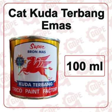 CAT KUDA TERBANG EMAS KECIL