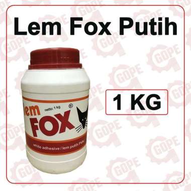 LEM FOX PUTIH BOTOL @1KG