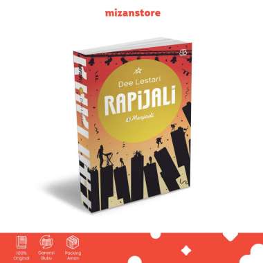 Mizan Buku Novel Rapijali #2 Menjadi - Dee Lestari | Novel Populer