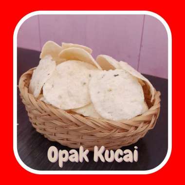 Opak Kucai / Keripik Kucai / Opak daun kucai / Kripik Kucai rasa original Mr Twins Bandung