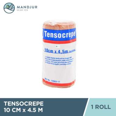 Tensocrepe Perban Elastis 10 CM x 4.5 M - Elastic Bandage Perban Kain Cedera Keseleo