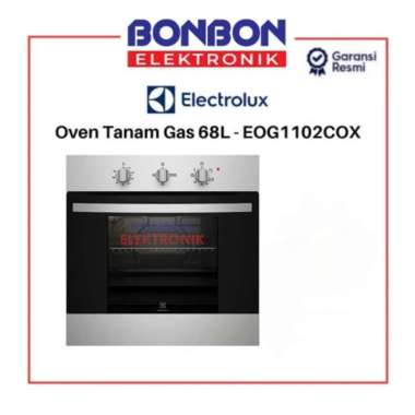 Electrolux Built-In Oven / Oven Tanam Gas EOG1102COX 68L