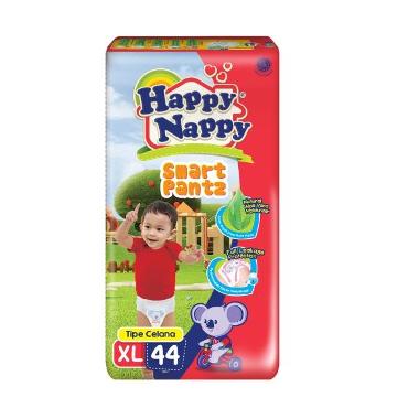 Promo Harga Happy Nappy Smart Pantz Diaper XL44 44 pcs - Blibli