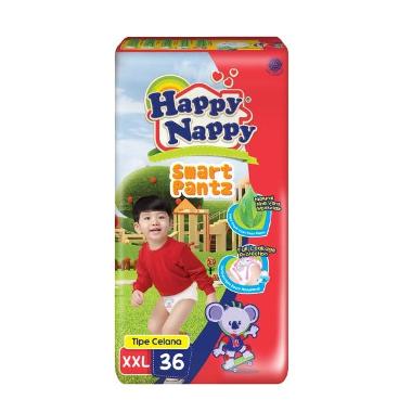 Promo Harga Happy Nappy Smart Pantz Diaper XXL36 36 pcs - Blibli