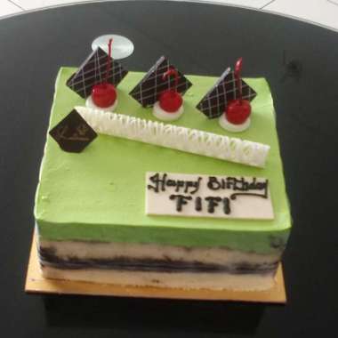 Avocado Mousse Cake Kue Alpukat Birthday Cake Avocado