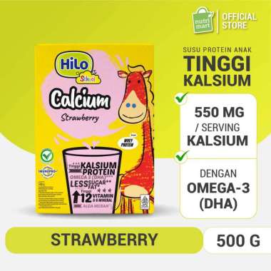 Promo Harga Hilo School Susu Bubuk Strawberry Cheesecake 500 gr - Blibli