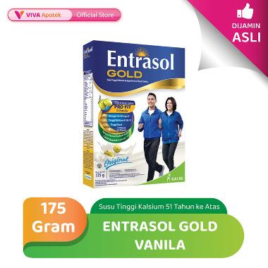 Promo Harga Entrasol Gold Susu Bubuk Vanilla 175 gr - Blibli