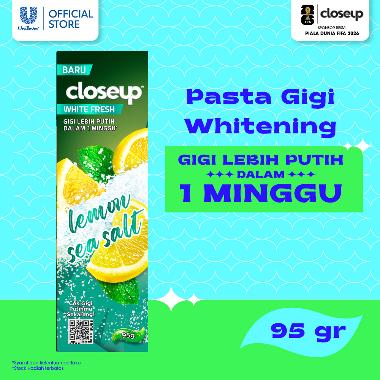 CLOSE UP White Fresh Lemon Sea Salt Pasta Gigi [95 g]