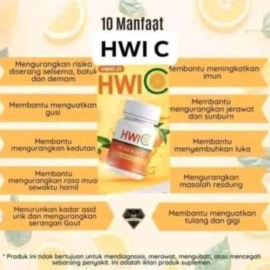 HWI C Ori BPOM, VITAMIN C YANG AMAN UNTUK LAMBUNG