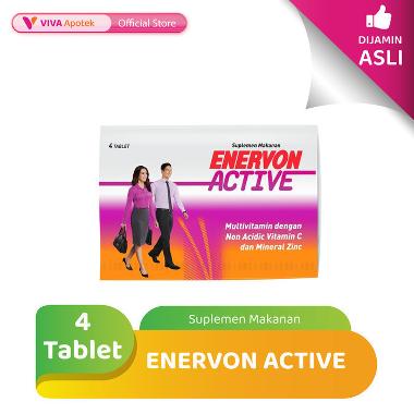 Enervon Active Suplementasi Vitamin C (4 Tablet)