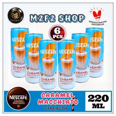 Promo Harga Nescafe Ready to Drink Caramel Macchiato 220 ml - Blibli