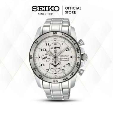 Jam Tangan Pria Seiko Sportura Kinetic Choronograph SNAE59 SNAE59P1 Original