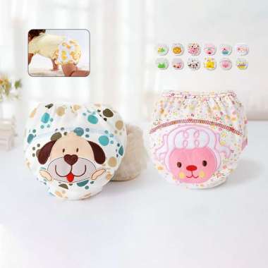 ONE-P79 Popok Kain Bayi Cuci Ulang Cloth Diaper Klodi Popok Bayi / Clodi Celana Training Pants Anak