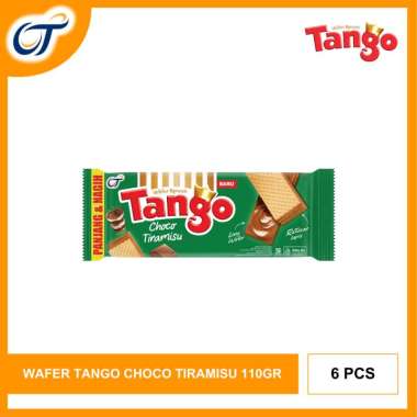 WAFER TANGO CHOCO TIRAMISU 110GR [ISI 6 PCS]
