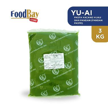 YU AI - Pasta Filling Pandan 3 Kg / Pandan mung bean
