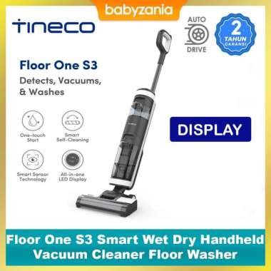 Tineco Floor One S3 Smart Wet Dry Handheld Vacuum Cleaner Floor Washer Display