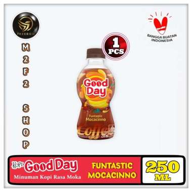 Promo Harga Good Day Coffee Drink Funtastic Mocacinno 250 ml - Blibli