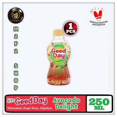 Promo Harga Good Day Coffee Drink Avocado Delight 250 ml - Blibli