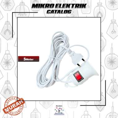 Fitting Saklar On OFF Gantung + Kabel 5M SIVITECH