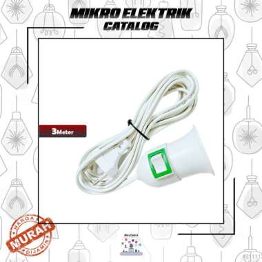 Fitting Saklar On OFF Gantung + Kabel 3M SIVITECH
