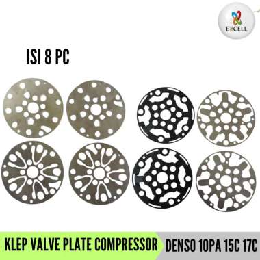 Klep Valve Plate Compressor Kompresor Denso 10PA 15C 17C 15A 17A