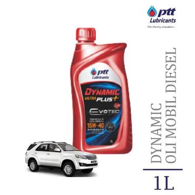 PTT Lubricants Dynamic Ultra Plus+ SAE 15W40 [1L] Oli Mobil Diesel