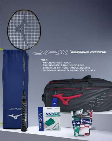 MIZUNO JPX RESERVE EDITION (4U) WITH DUFFLE BAG DB2012 BLACK - RED