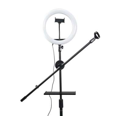 STAND MIC RING LIGHT HOLDER HP BETAVO SLP 40 PROFESSIONAL MICROPHONE