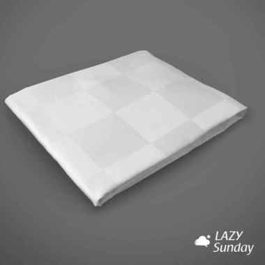Sprei / Bed Sheet Fitted Set Size Twin / Queen / King / Super King LAZY Sunday - Hotel Collection Pu