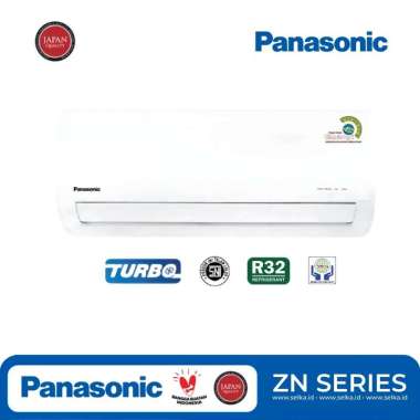 AC PANASONIC ZN7YKP 3/4PK + PASANG DEPOK AC + MATERIAL