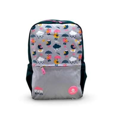 TAS CANNON - 71791 RANSEL SEKOLAH TERBARU LAPTOP BACKPACK Grey