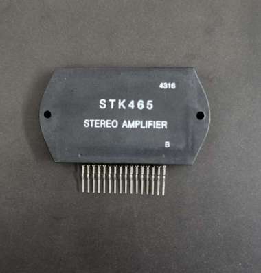 IC STK465 STK 465 Stereo 2 x 30W Audio Amplifier