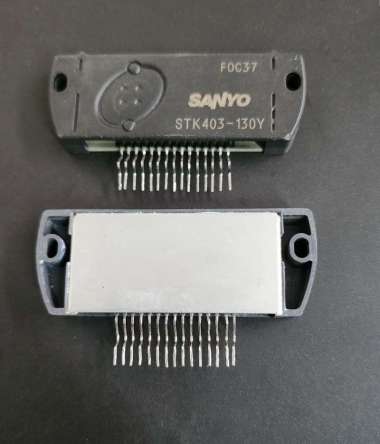 IC STK 403-130Y 2 Channels AF Power Amplifier
