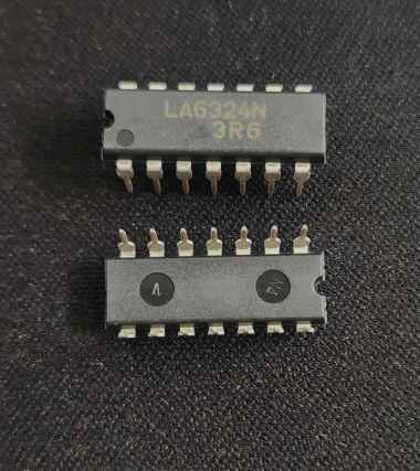IC LA6324N LA6324 High Performance Quad Op. Amplifier