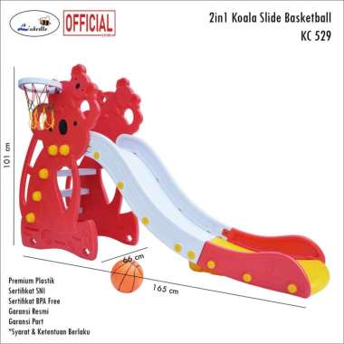 Labeille ID Perosotan Anak Koala Slide KC 529 Red