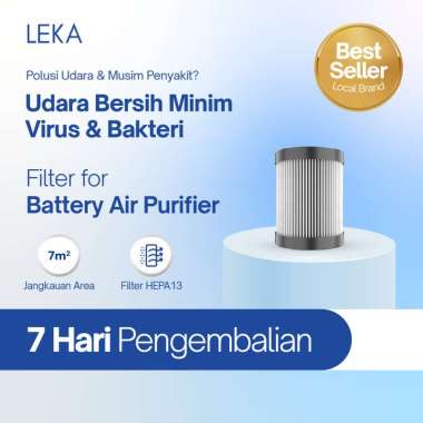 LEKA - AP7707 Battery Air Purifier - Replacement Filter HEPA13 Hanya 1 Filter