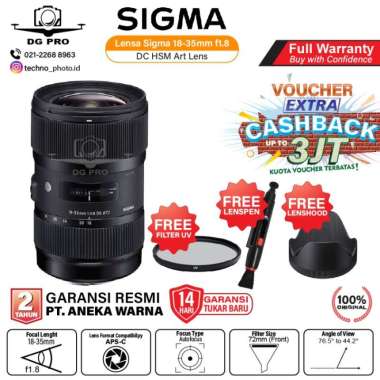 Sigma 18-35mm f1.8 DC HSM Art Lens Canon