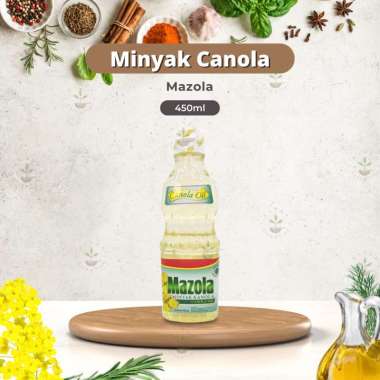 Mazola Canola Oil 450ml - Minyak Canola 450ml- Lemak Tambahan Mpasi