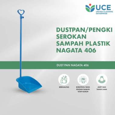 Dustpan /Pengki Serokan Sampah Plastik Nagata 406