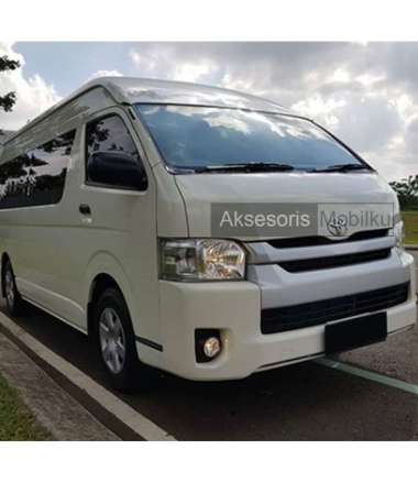 Foglamp Hiace Commuter 11 - 13 Lampu Kabut Fullset Cover Chrome