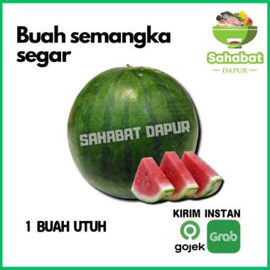 Sahabatdapur - Semangka/Buah Semangka/Semangka Segar 1buah[3-4kg/buah]
