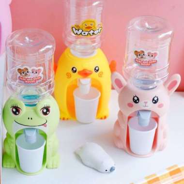 Dispenser Mini Galon Portable Karakter Dispenser Air Minum Mainan Anak